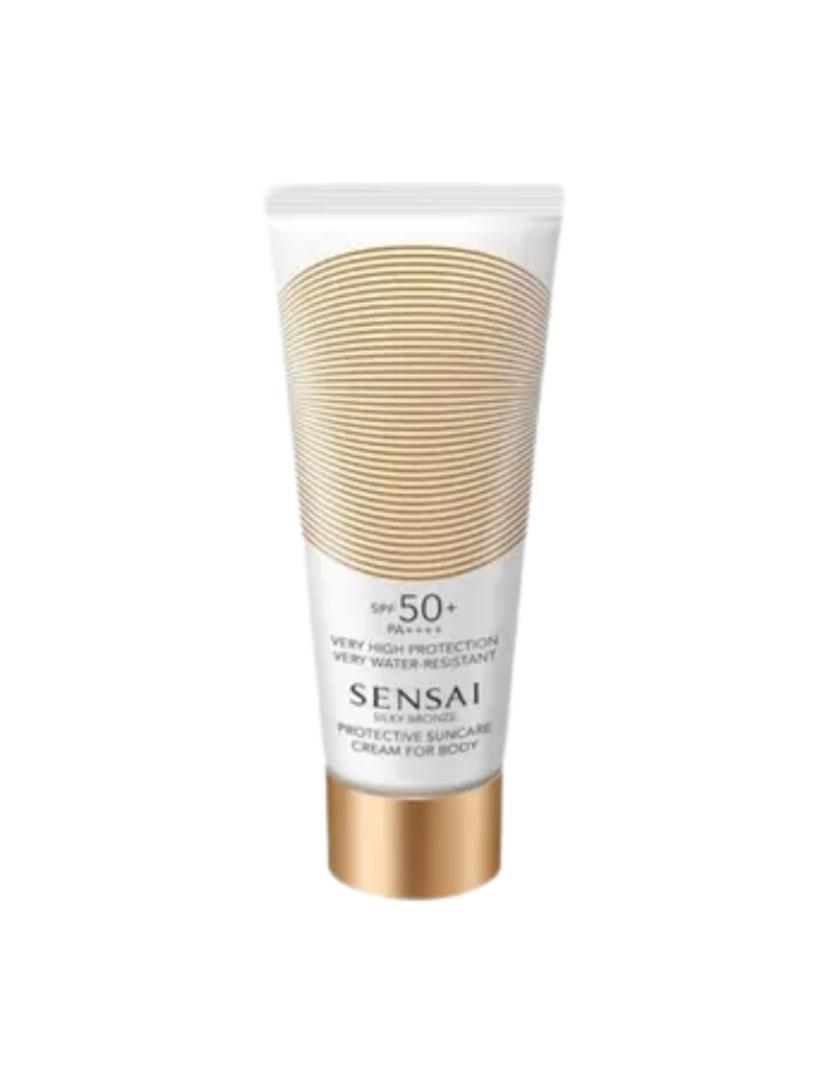 SILKY BRONZE CREAM FOR FACE SPF50  SENSAI para Unisex | Dulce Calvo