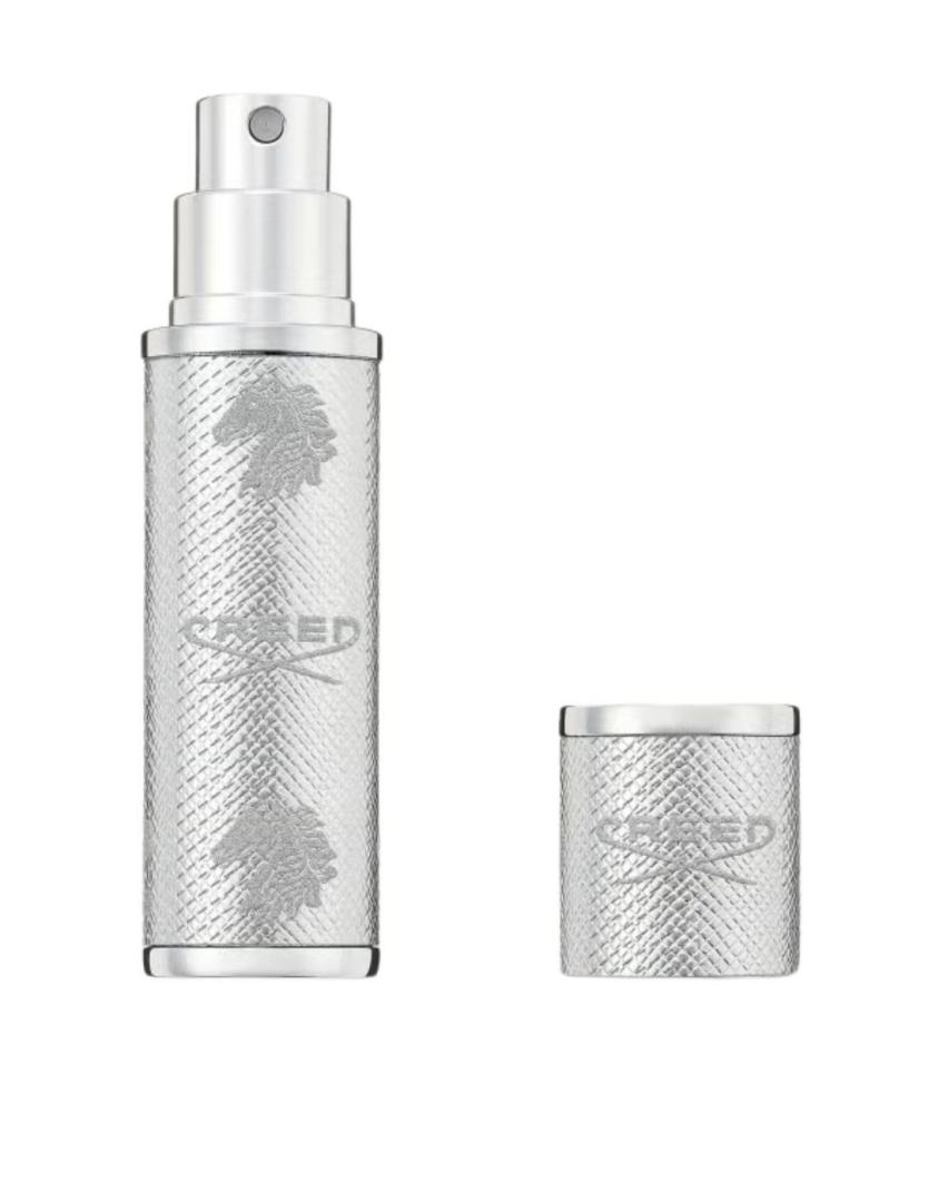 ATOMIZADOR RECARGABLE PLATEADO CREED para Unisex | Dulce Calvo